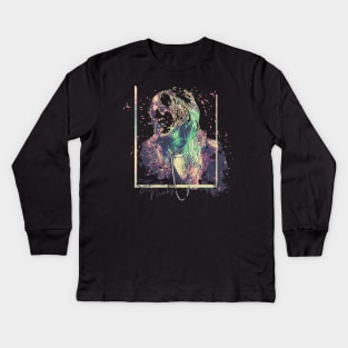 Stevie Nicks The Broken Frame Retro Fan Art Kids Long Sleeve T-Shirt